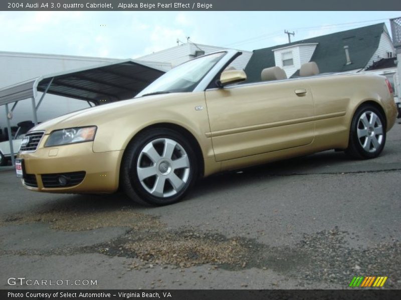  2004 A4 3.0 quattro Cabriolet Alpaka Beige Pearl Effect