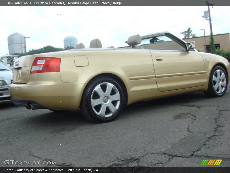 Alpaka Beige Pearl Effect / Beige 2004 Audi A4 3.0 quattro Cabriolet