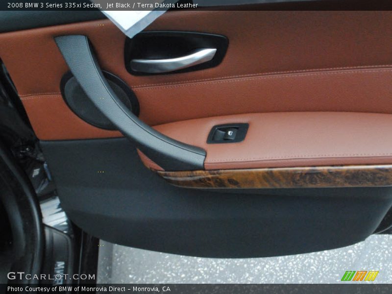 Jet Black / Terra Dakota Leather 2008 BMW 3 Series 335xi Sedan