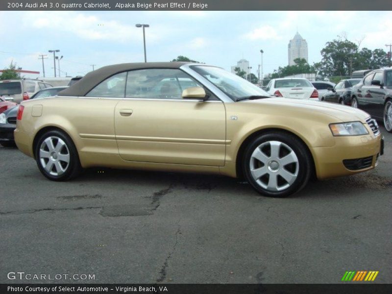  2004 A4 3.0 quattro Cabriolet Alpaka Beige Pearl Effect