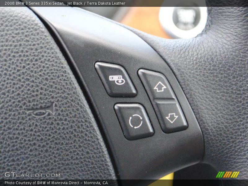 Jet Black / Terra Dakota Leather 2008 BMW 3 Series 335xi Sedan