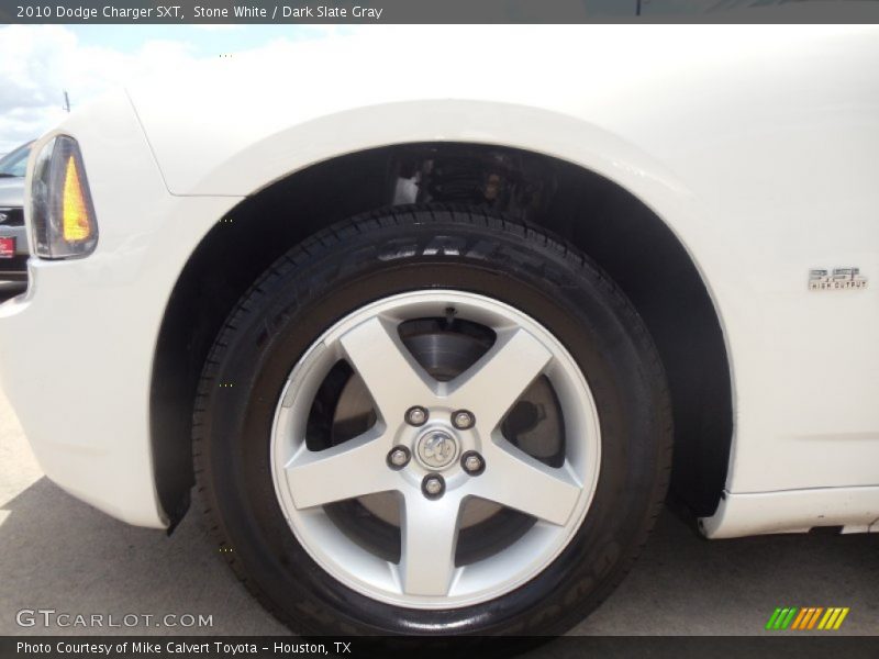 Stone White / Dark Slate Gray 2010 Dodge Charger SXT