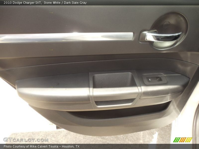 Stone White / Dark Slate Gray 2010 Dodge Charger SXT