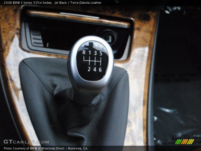 Jet Black / Terra Dakota Leather 2008 BMW 3 Series 335xi Sedan