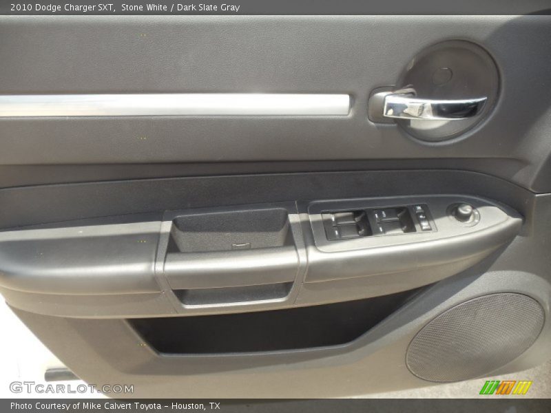 Stone White / Dark Slate Gray 2010 Dodge Charger SXT