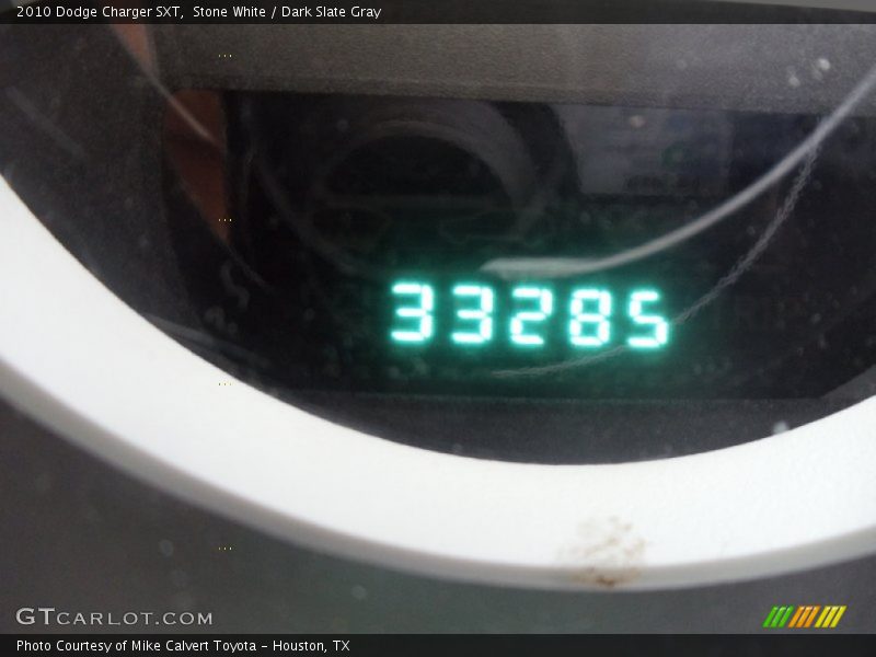 Stone White / Dark Slate Gray 2010 Dodge Charger SXT