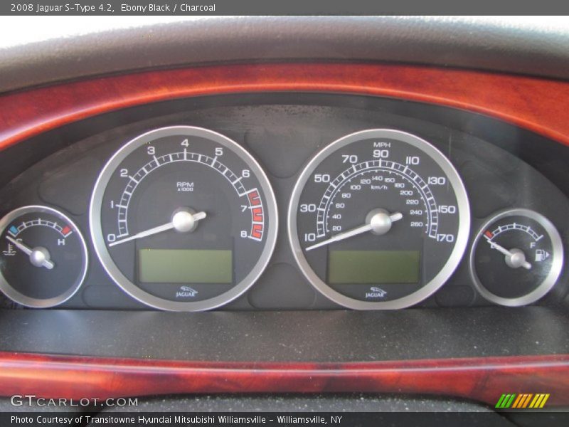  2008 S-Type 4.2 4.2 Gauges