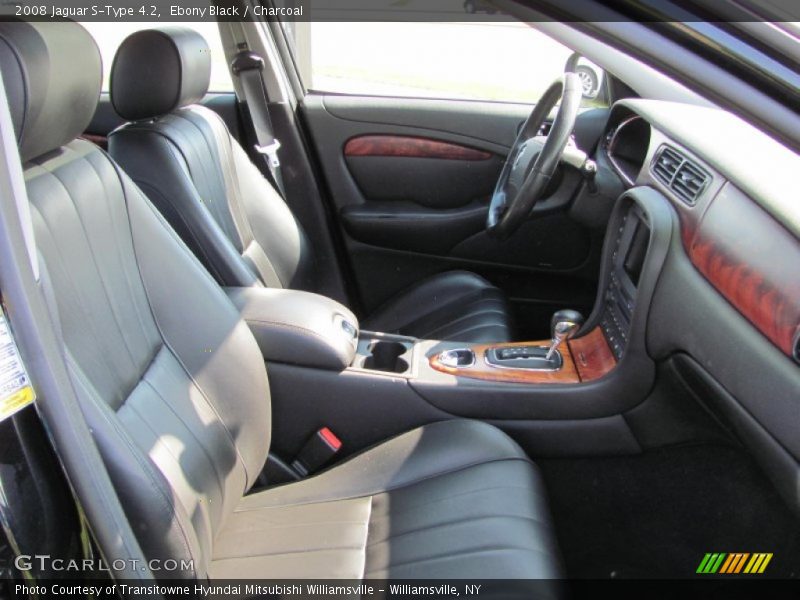  2008 S-Type 4.2 Charcoal Interior