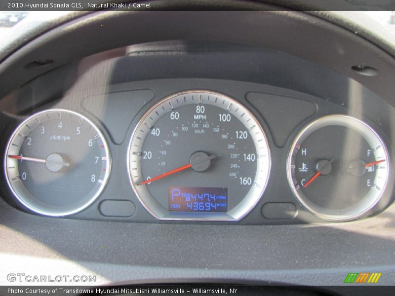 Natural Khaki / Camel 2010 Hyundai Sonata GLS