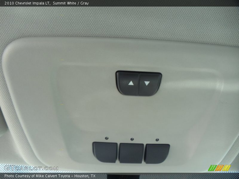 Summit White / Gray 2010 Chevrolet Impala LT
