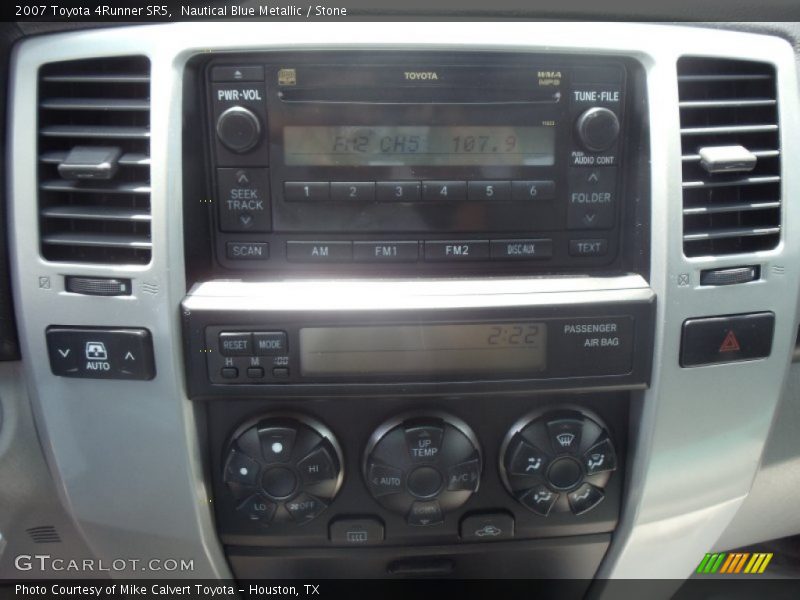 Nautical Blue Metallic / Stone 2007 Toyota 4Runner SR5