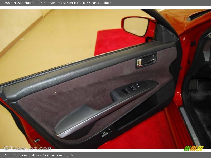 Sonoma Sunset Metallic / Charcoal Black 2008 Nissan Maxima 3.5 SE