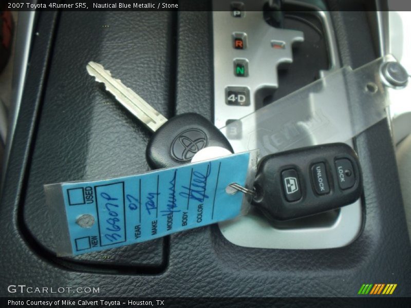 Nautical Blue Metallic / Stone 2007 Toyota 4Runner SR5