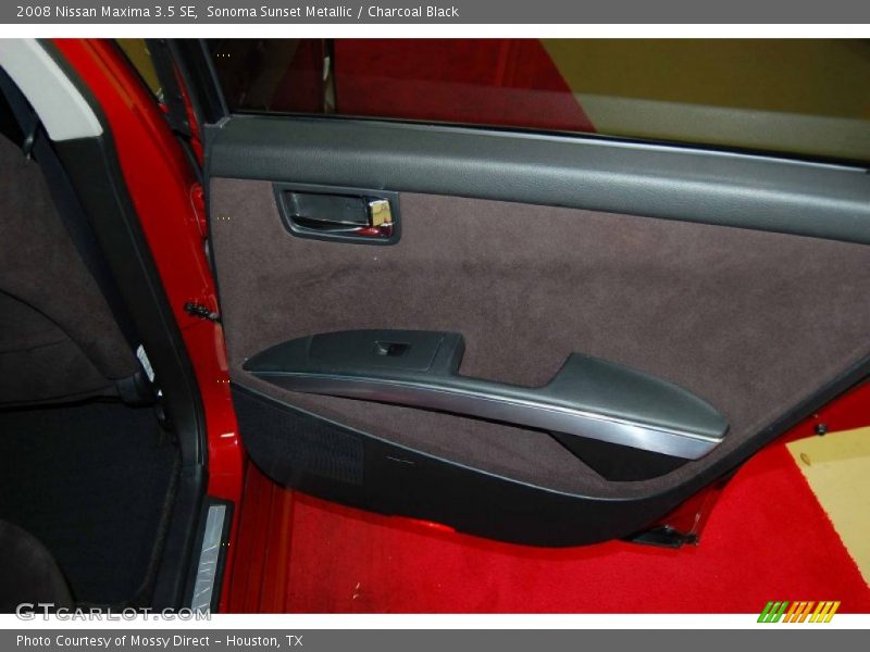 Sonoma Sunset Metallic / Charcoal Black 2008 Nissan Maxima 3.5 SE
