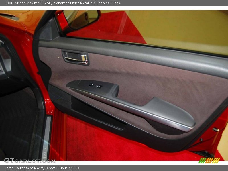 Sonoma Sunset Metallic / Charcoal Black 2008 Nissan Maxima 3.5 SE