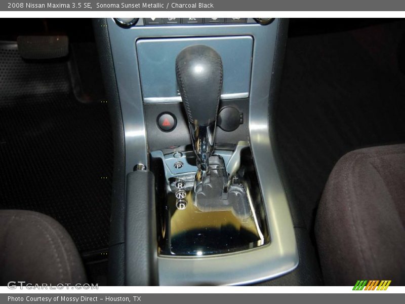 Sonoma Sunset Metallic / Charcoal Black 2008 Nissan Maxima 3.5 SE