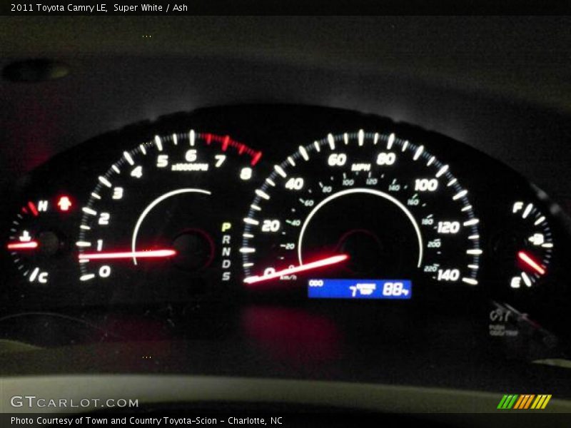 Super White / Ash 2011 Toyota Camry LE