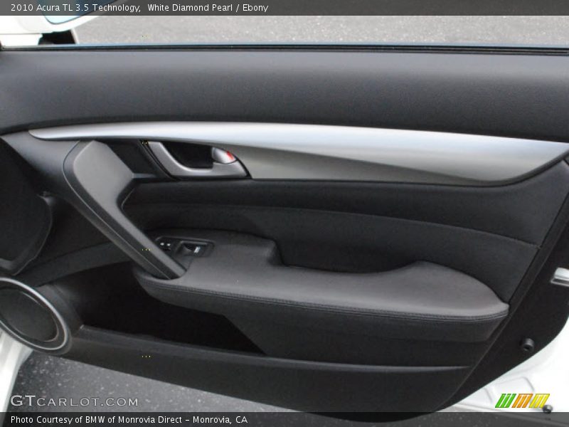 White Diamond Pearl / Ebony 2010 Acura TL 3.5 Technology