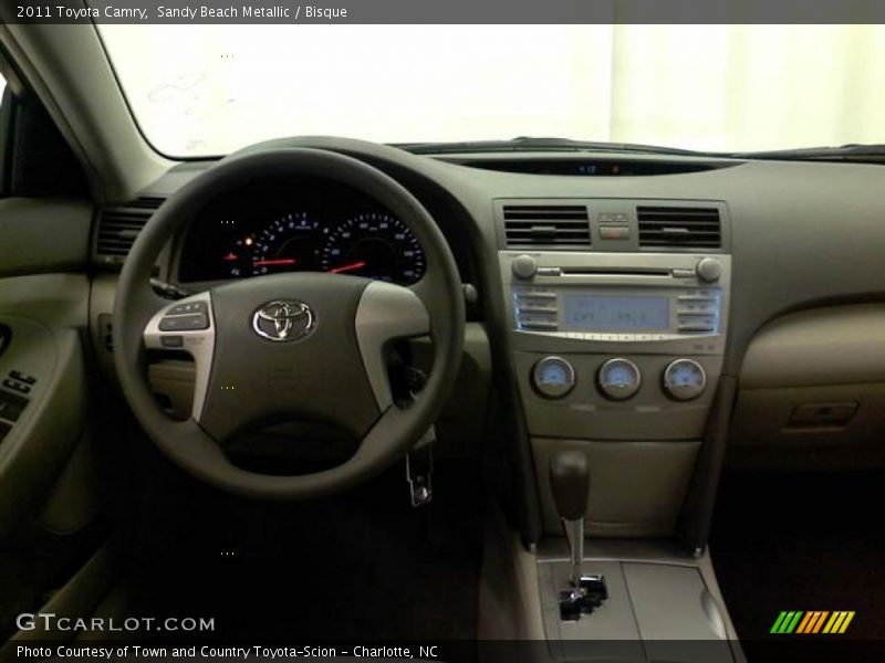 Sandy Beach Metallic / Bisque 2011 Toyota Camry