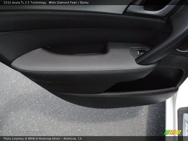 White Diamond Pearl / Ebony 2010 Acura TL 3.5 Technology