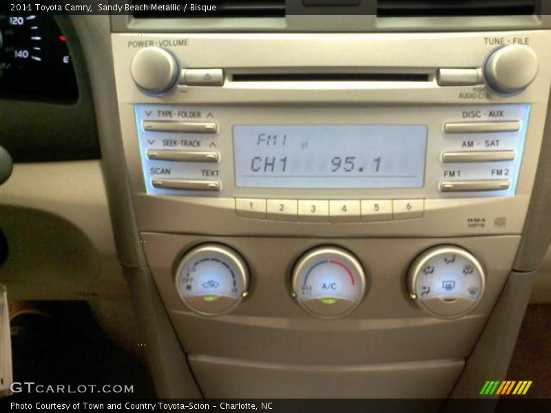 Sandy Beach Metallic / Bisque 2011 Toyota Camry