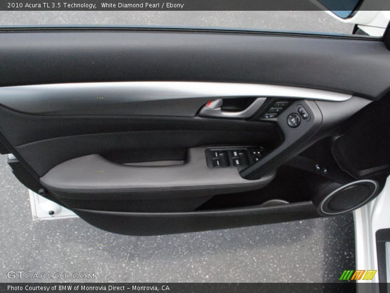 White Diamond Pearl / Ebony 2010 Acura TL 3.5 Technology