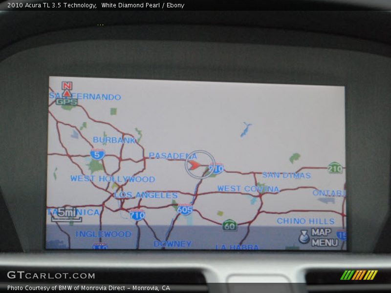 White Diamond Pearl / Ebony 2010 Acura TL 3.5 Technology