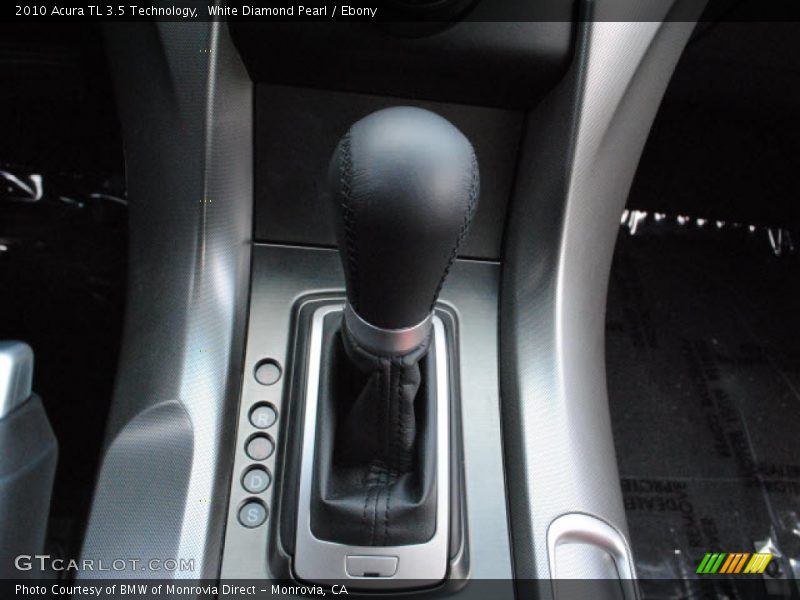 White Diamond Pearl / Ebony 2010 Acura TL 3.5 Technology