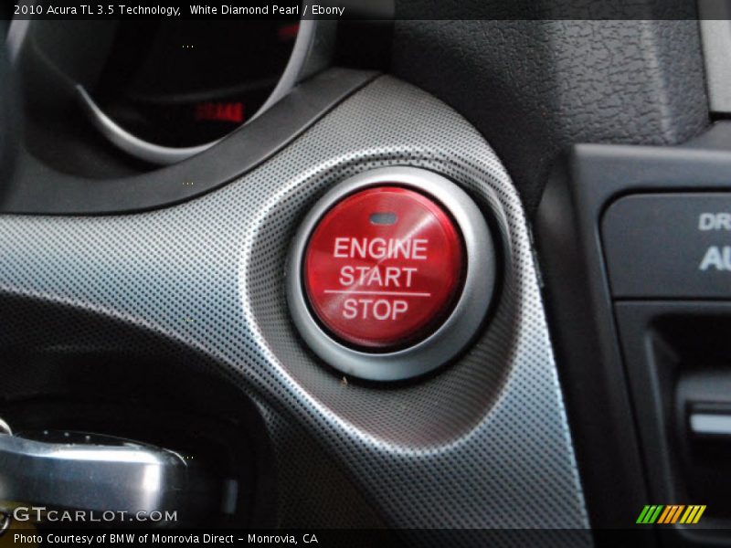 White Diamond Pearl / Ebony 2010 Acura TL 3.5 Technology