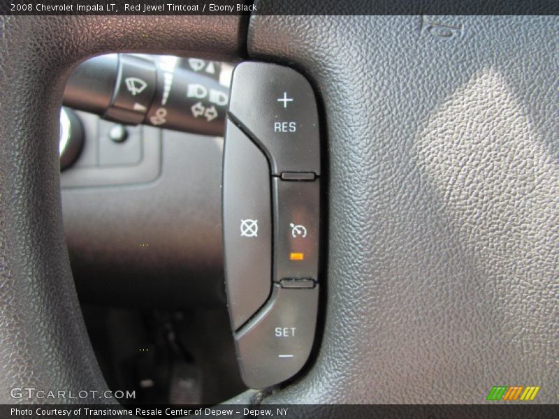 Red Jewel Tintcoat / Ebony Black 2008 Chevrolet Impala LT