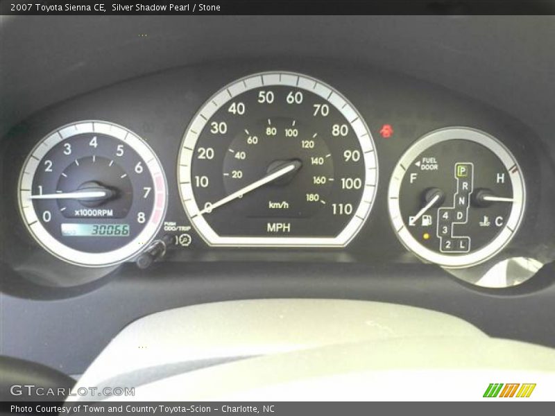 Silver Shadow Pearl / Stone 2007 Toyota Sienna CE