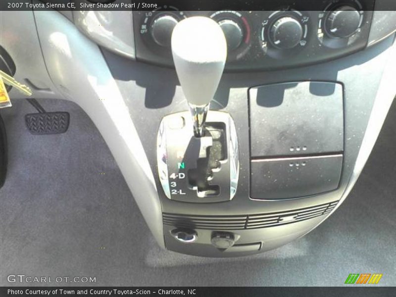 Silver Shadow Pearl / Stone 2007 Toyota Sienna CE