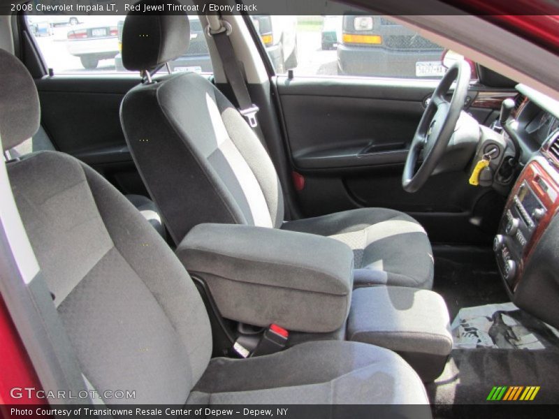 Red Jewel Tintcoat / Ebony Black 2008 Chevrolet Impala LT