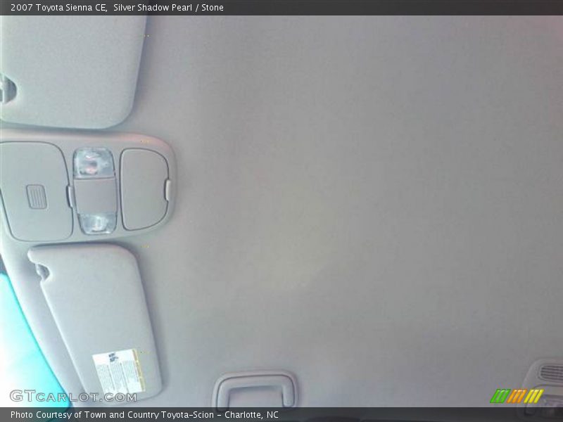 Silver Shadow Pearl / Stone 2007 Toyota Sienna CE