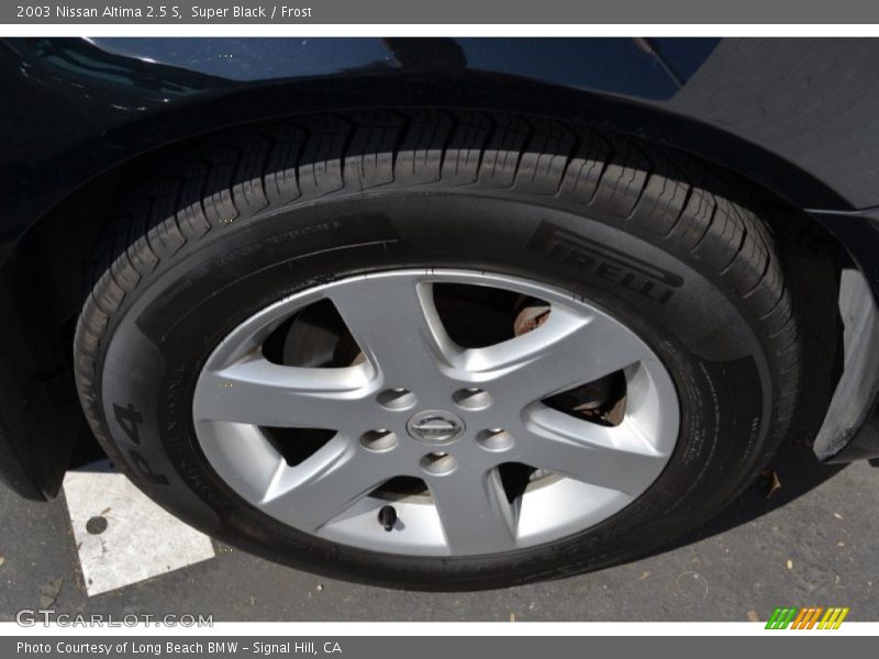 Super Black / Frost 2003 Nissan Altima 2.5 S