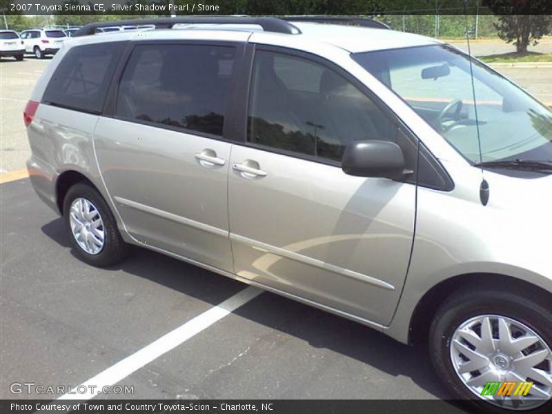 Silver Shadow Pearl / Stone 2007 Toyota Sienna CE