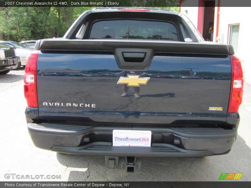 Dark Blue Metallic / Ebony 2007 Chevrolet Avalanche LS 4WD