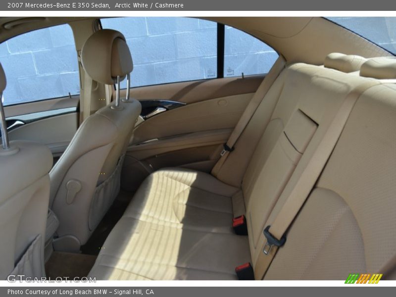 Arctic White / Cashmere 2007 Mercedes-Benz E 350 Sedan