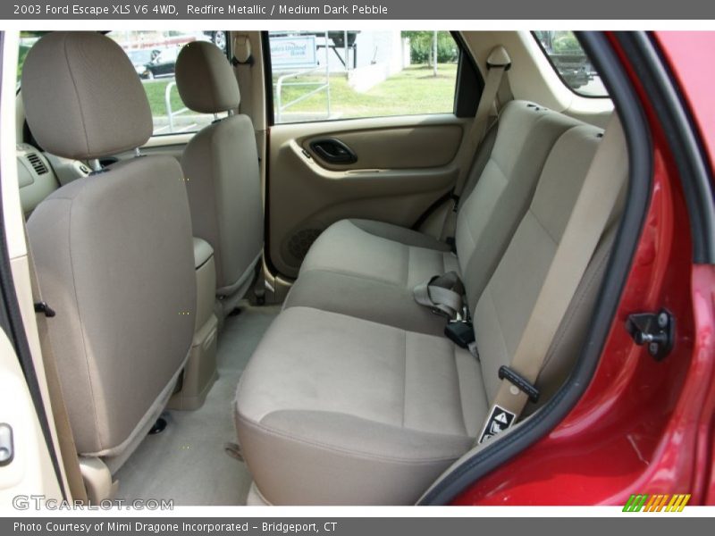  2003 Escape XLS V6 4WD Medium Dark Pebble Interior