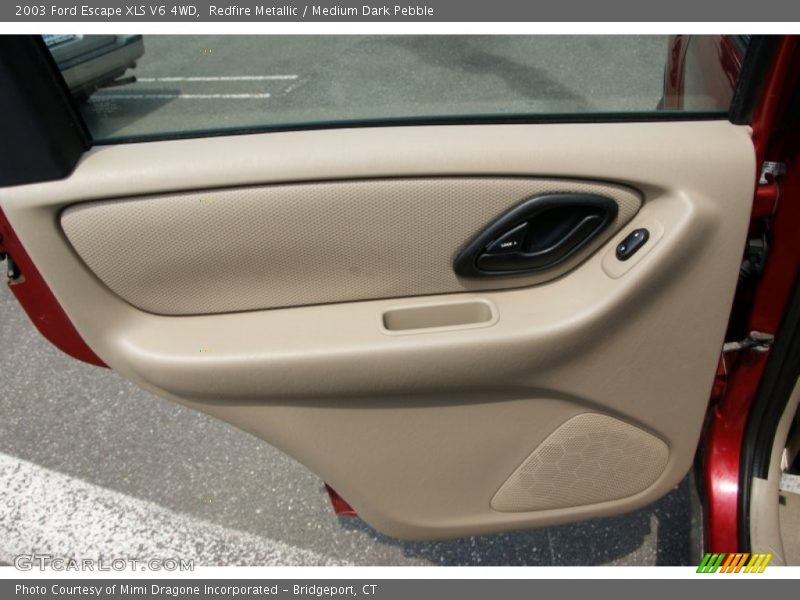 Redfire Metallic / Medium Dark Pebble 2003 Ford Escape XLS V6 4WD