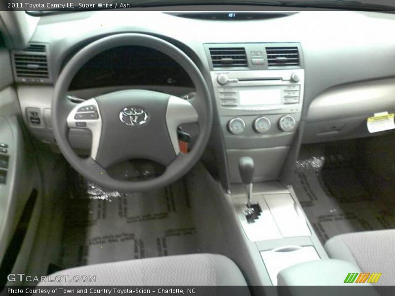 Super White / Ash 2011 Toyota Camry LE