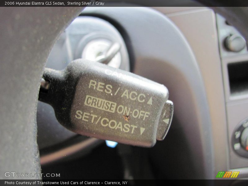 Sterling Silver / Gray 2006 Hyundai Elantra GLS Sedan