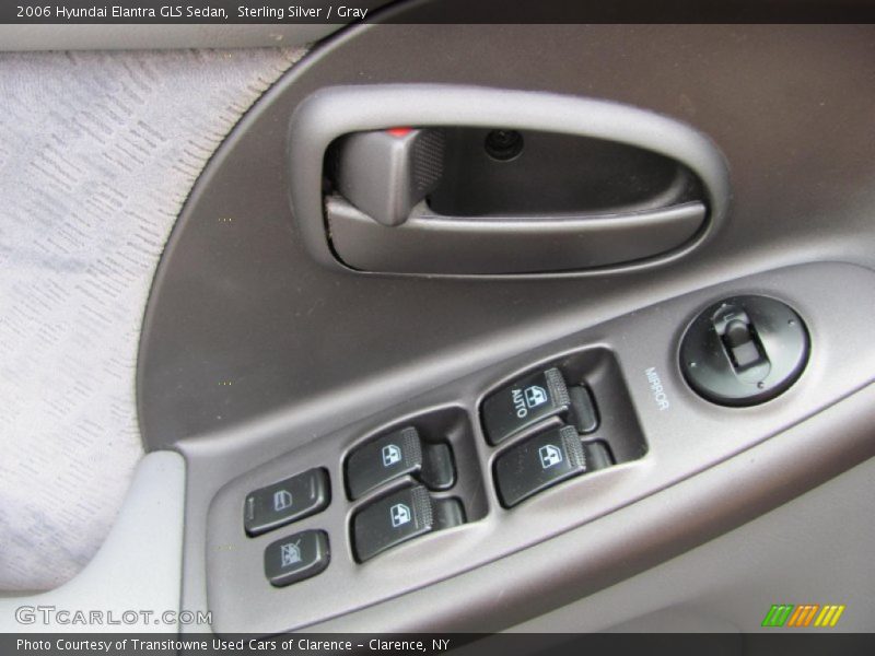 Sterling Silver / Gray 2006 Hyundai Elantra GLS Sedan