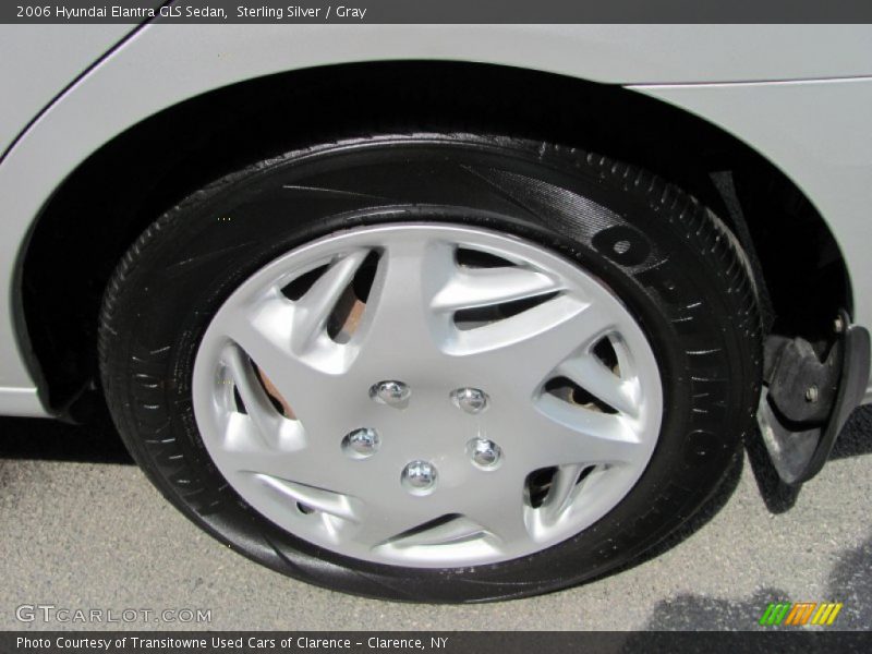Sterling Silver / Gray 2006 Hyundai Elantra GLS Sedan