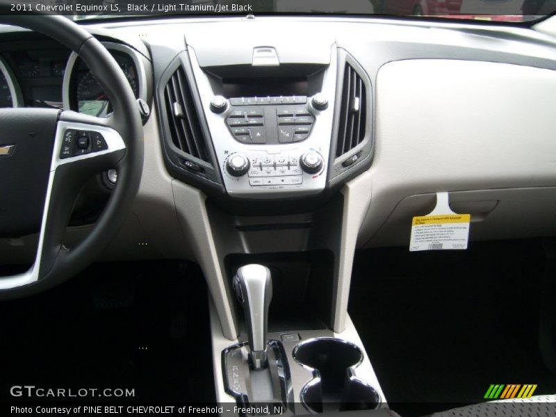 Black / Light Titanium/Jet Black 2011 Chevrolet Equinox LS