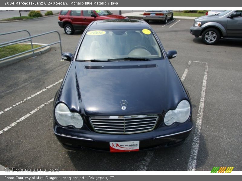 Monaco Blue Metallic / Java 2004 Mercedes-Benz C 240 Sedan