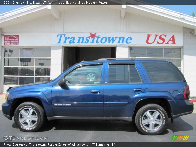 Indigo Blue Metallic / Medium Pewter 2004 Chevrolet TrailBlazer LT 4x4