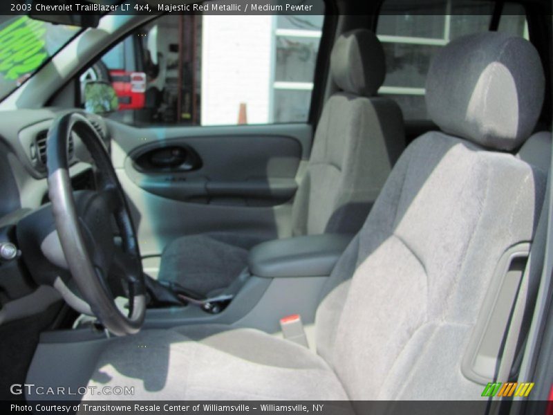 Majestic Red Metallic / Medium Pewter 2003 Chevrolet TrailBlazer LT 4x4