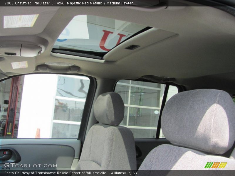 Majestic Red Metallic / Medium Pewter 2003 Chevrolet TrailBlazer LT 4x4