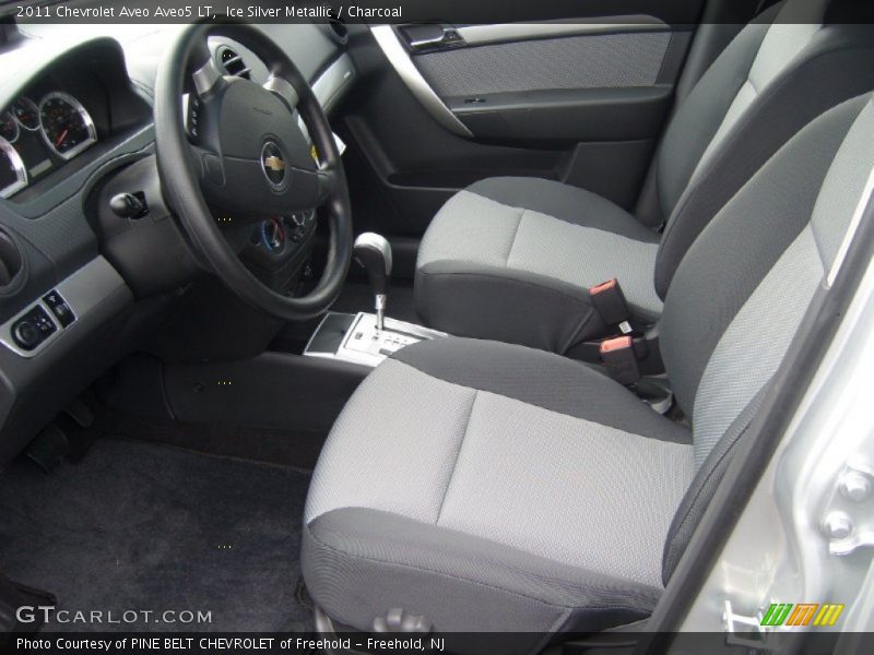 Ice Silver Metallic / Charcoal 2011 Chevrolet Aveo Aveo5 LT
